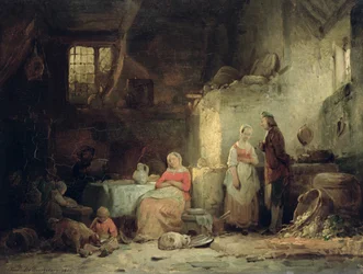 Gespräch nach dem Essen, 1840